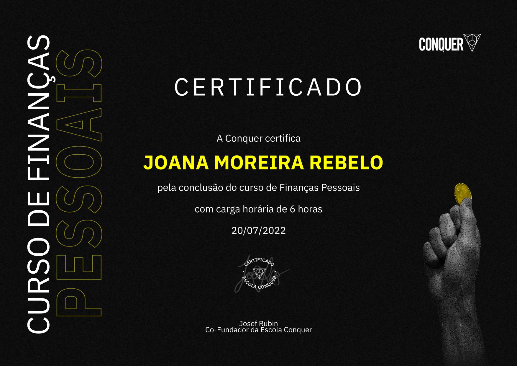 Certificado de Finanças Pessoais